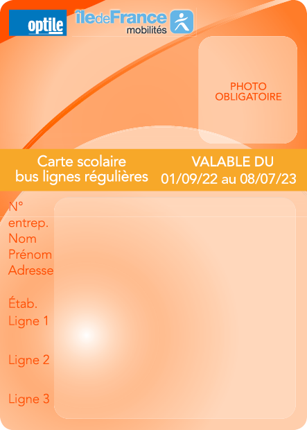 Carte Scolaire Bus